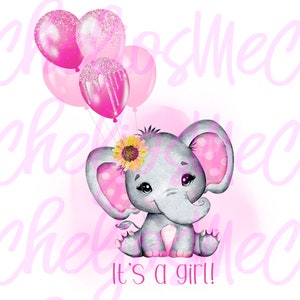 c’est une petite éléphante fille, fichier de sublimation numérique, PNG, téléchargement numérique, sublimation PNG, t-shirt, tasse, impression