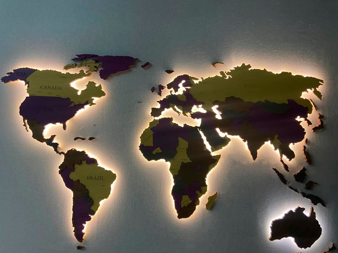 3d world tour map