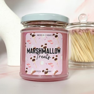 Marshmallow Treats 8oz soy candle