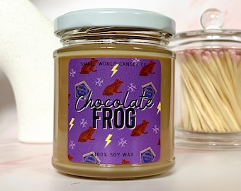 Chocolate Frog 8oz soy candle