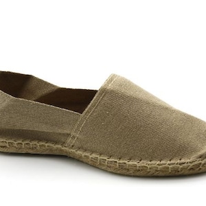 Alpargatas Plain Sand - Fabricadas na França