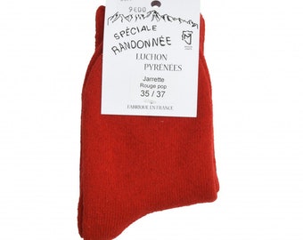 Wool socks from the Pyrenees- Jarrette - Bright colors - MADE IN FRANCE