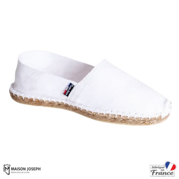 Espadrilles Unies Blanc - Made in France