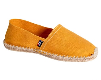 United Mustard Espadrilles - Made in France