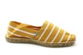 Mustard White Striped Boat Espadrilles - Made in France product logo
