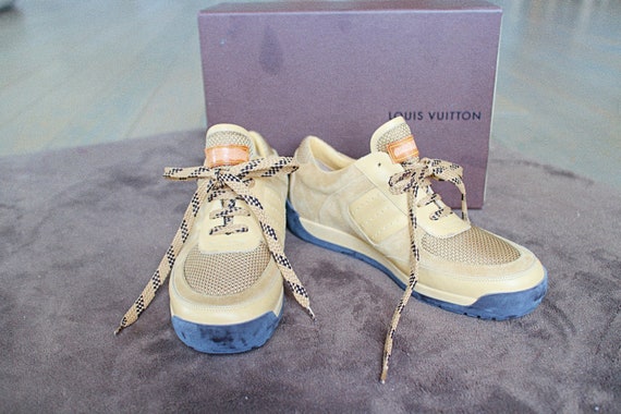 Louis Vuitton Beige Classic Sneaker | Etsy