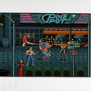 Streets of Rage | Cross Stitch Pattern [instant download PDF]