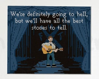 Frank Turner | Cross Stitch Pattern [instant download PDF]