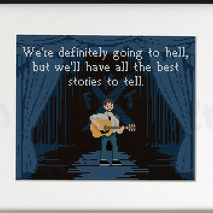 Frank Turner | Cross Stitch Pattern [instant download PDF]