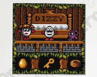 Fantastic Dizzy | Cross Stitch Pattern [instant download PDF]
