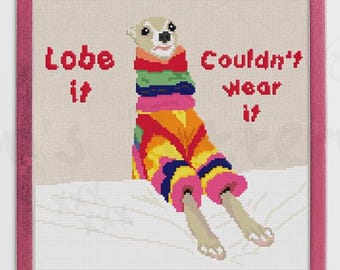 Tika the Iggy Cross Stitch Pattern: Italian Greyhound Pixel Art PDF