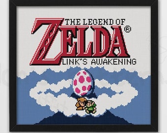 The Legend of Zelda - Link's Awakening | Cross Stitch Pattern [instant download PDF]