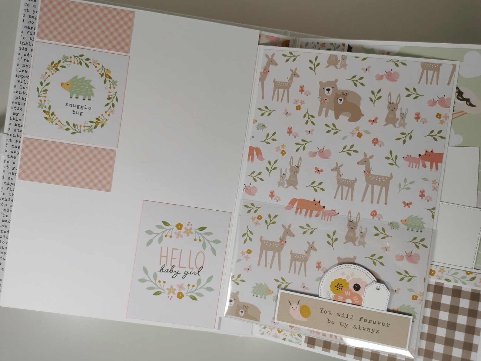 Cutting guide baby first year album Etsy