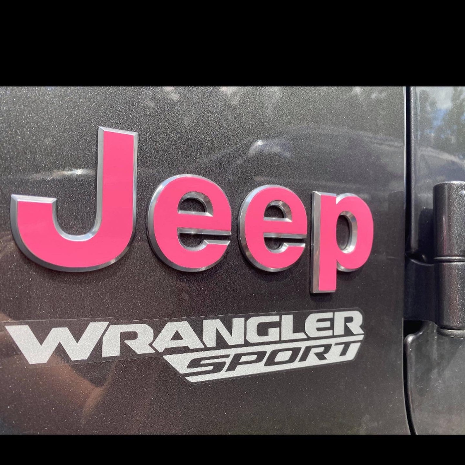 JL/JT Jeep Wrangler/Gladiator Emblem Overlay letter Decal Etsy
