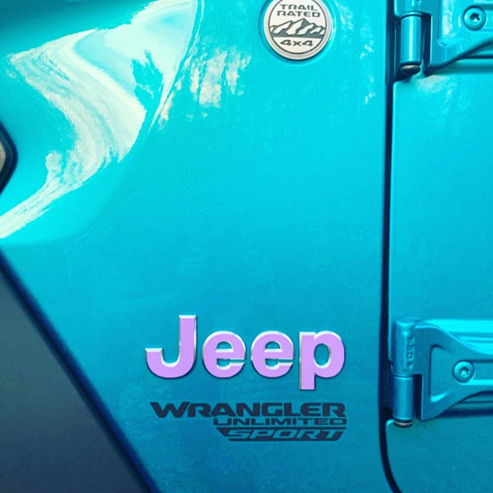 JL/JT Jeep Wrangler/Gladiator Emblem Overlay letter Decal Etsy