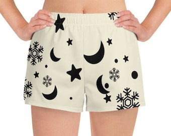 Pantalones cortos deportivos Lazy para mujer: ligeros, con bolsillos de malla y cintura elástica.