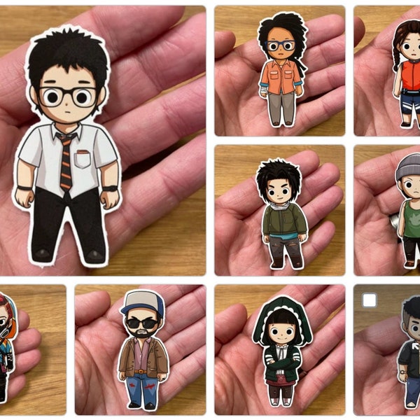 Dead by Daylight Survivor Chibi Stickers