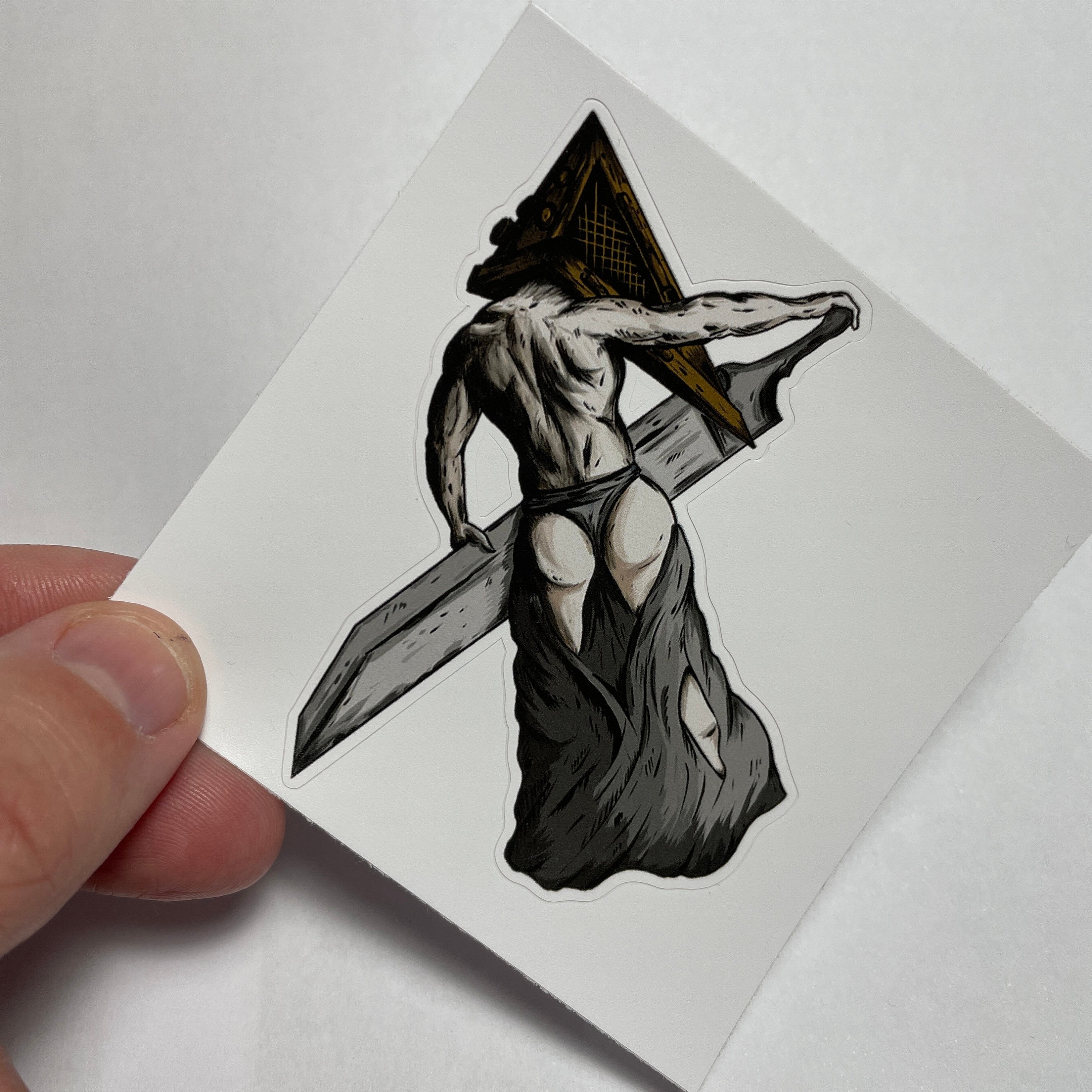 Pyramid Head Sticker for Sale by eriowos