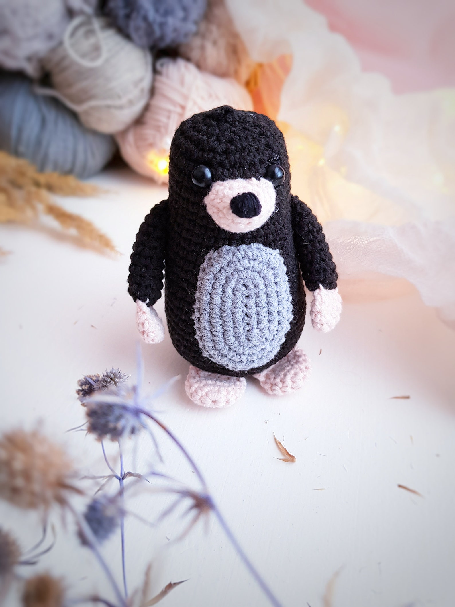 Amigurumi mole crochet pattern only in PDF format in | Etsy