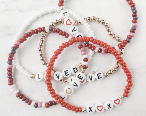 Etsy love bracelet sale