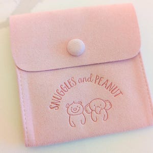 Gift Pouch Upgrade | Reusable Jewelry Pouch with a button closure