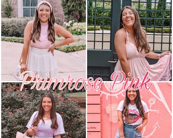 Primrose Pink Preset Bundle (3 Presets)