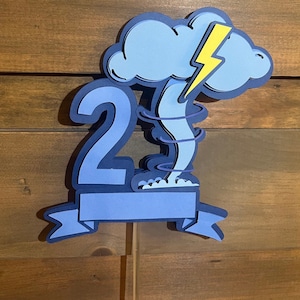 Tornado Theme Cake Topper| Two-nado Theme| Four-nado Theme Party