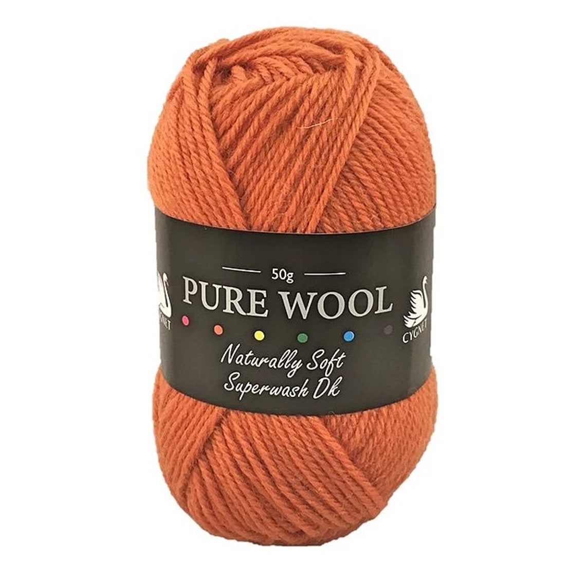 Cygnet Pure Wool Dk Double Knitting Yarn 50g 100 Wool Etsy