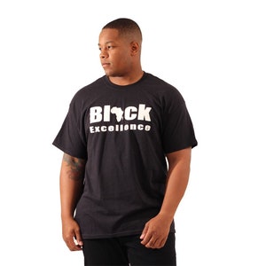 Black Excellence T-Shirt, BLM Shirt, Women&#39;s T shirt, Men&#39;s T shirt, 100% cotton T-shirt, Unisex t-shirt, Handmade t-shirt