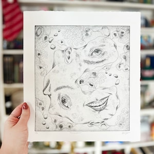 Dissociation - Original Print - Intaglio