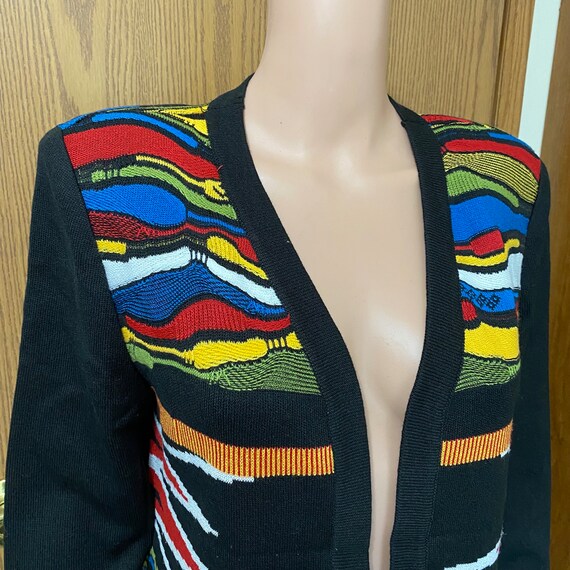 Epic Steven Colorful Abstract Geometric Print Ope… - image 3