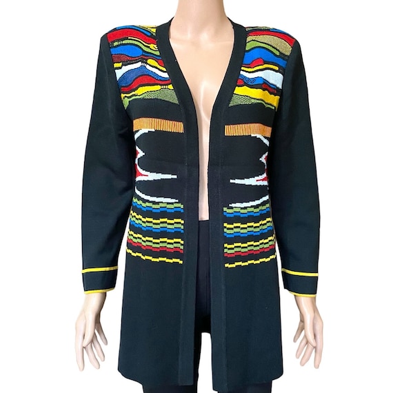 Epic Steven Colorful Abstract Geometric Print Ope… - image 1