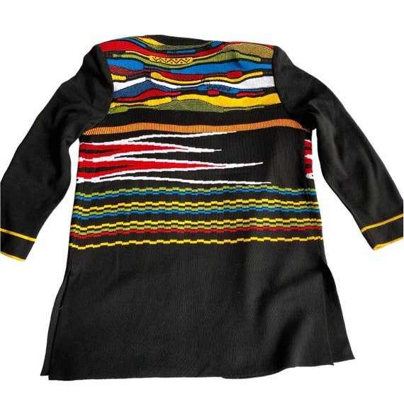 Epic Steven Colorful Abstract Geometric Print Ope… - image 5