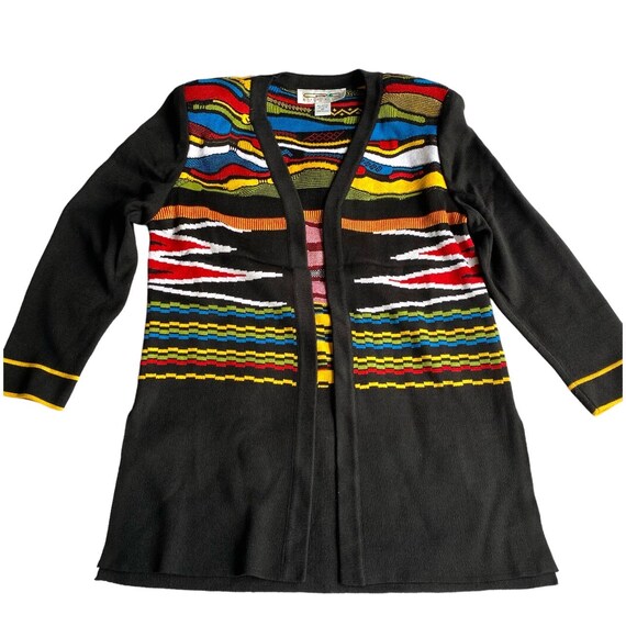 Epic Steven Colorful Abstract Geometric Print Ope… - image 4