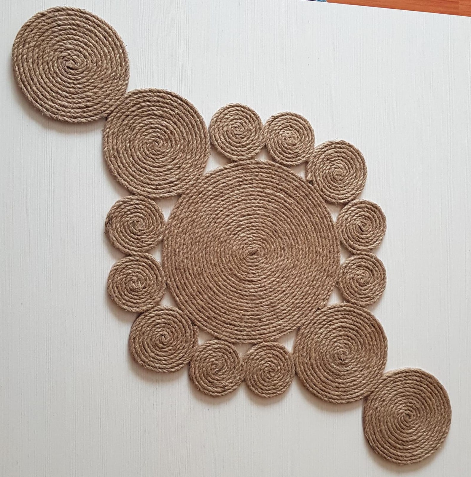 Wicker Table Runner/ Handmade Table Runner/ Decorative Table Etsy