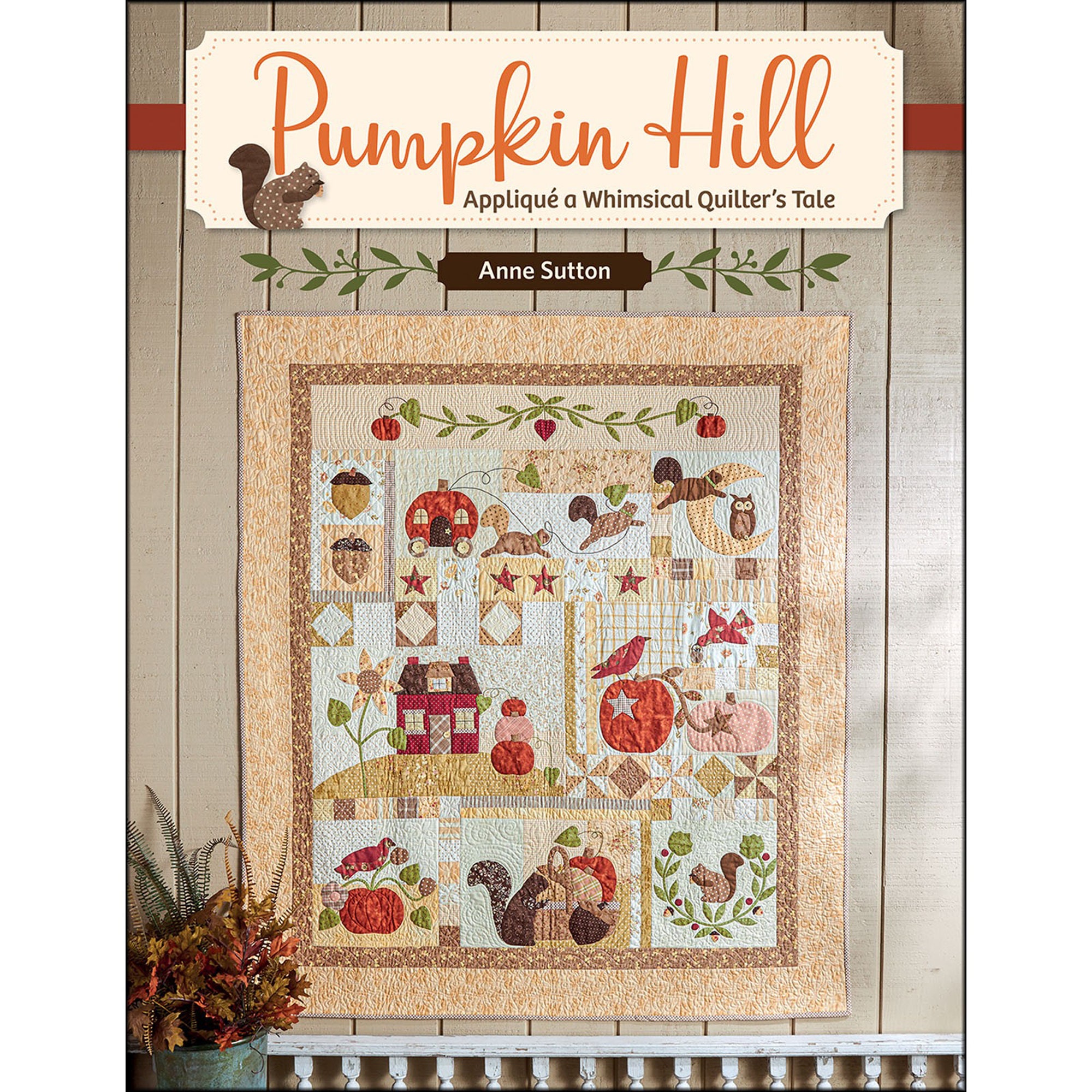 PUMPKIN HILL Quilt Book Applique Pattern Makes a Etsy