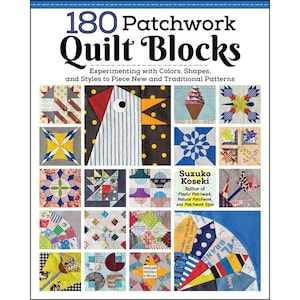 180 PATCHWORK QUILT BLOCKS ~ Patterns Book ~ Beautiful, Unique Blocks for Quilting