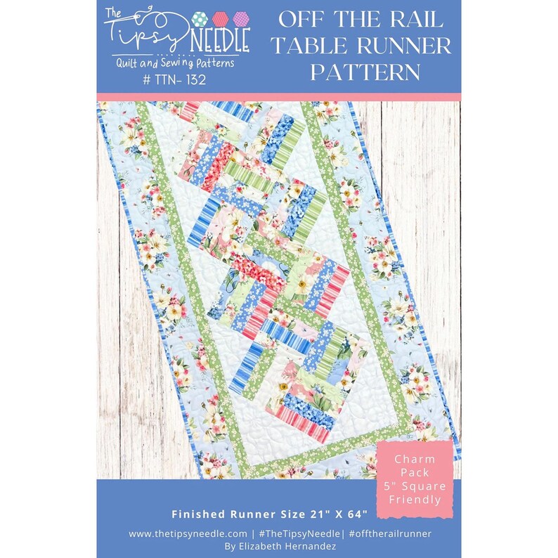 TABLE RUNNER Quilt KIT ~ All Fabrics and Pattern Included ~ Terrace ...