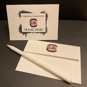 Note cards - Carolina gamecocks - college - university- stationary - thank you cards - monogrammed