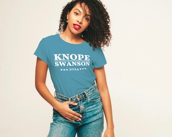 Knope Swanson 2024, Parks and Rec Shirt, Parks and Recreation - Leslie Knope for President