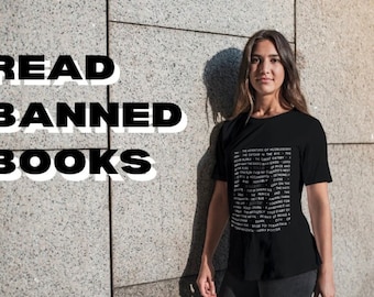 Read Banned Books Shirt, Library Shirt, Book Lovers Gift