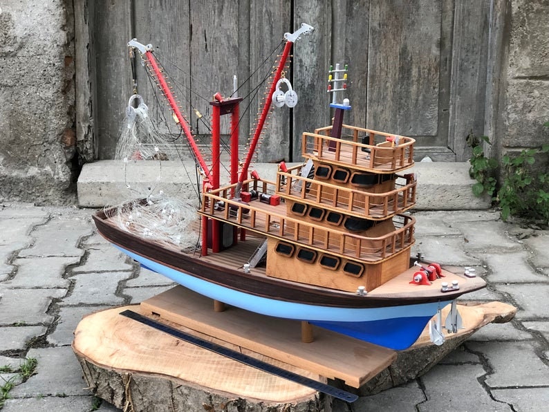 Wooden rc boat deals
