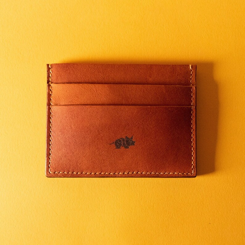 Porte-cartes en cuir véritable, porte-cartes de voyage ou portefeuille de poche image 8