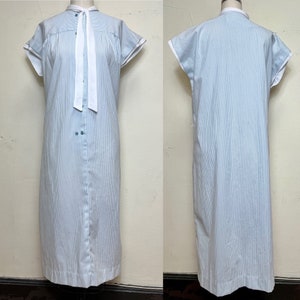 Sz XL Poly Seersucker Dress &quot;Hal Hardin&quot;