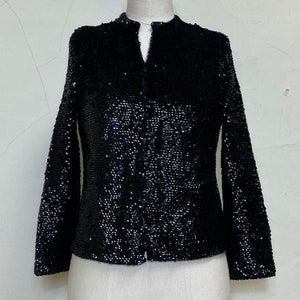 Sz. M Sequin Knit Cardigan