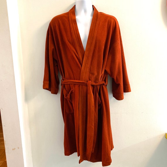 1970s Rust François Maurel Robe - image 1