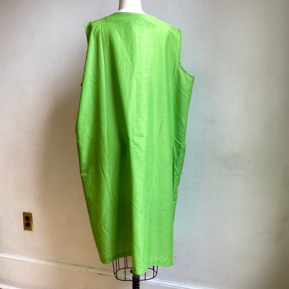 XXL 1960's Green Housedress - image 6