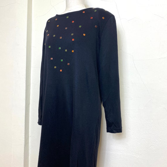 Sz. M 1990's Knit Dress - image 2