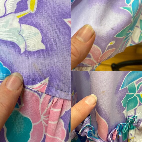1980's Hawaiian MuuMuu Dress - image 9