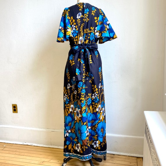 1970's Floral Print Maxi - image 4